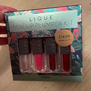 NIB LIQUE 4 Pack Mini Lip Plumper Kit